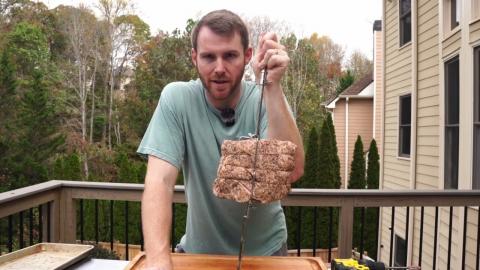 Rotisserie-Style NY Strip Roast with Creamy Horseradish Sauce | Bark & Bite with Black Dog BBQ