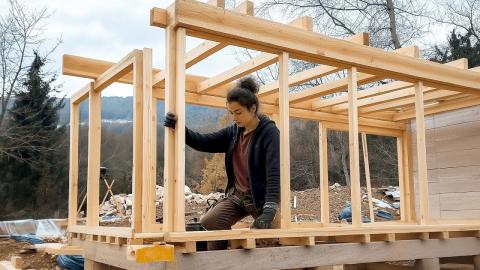 Single Mom Builds Amazing TINY House | 100-Days TIMELAPSE by @lyhoanglinh2024