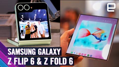 Samsung Galaxy Z Fold 6 and Z Flip 6 hands-on