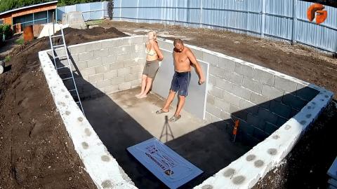 Couple Builds Dream Pool for $1500 in 25 Days | Start to Finish DIY Build by @Weandnature