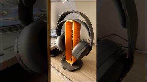 Lumo Headphone Stand | h3li0 | 3D Printing Ideas