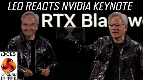 Leo Reacts to Nvidia keynote - Jensen Huang CES 2025