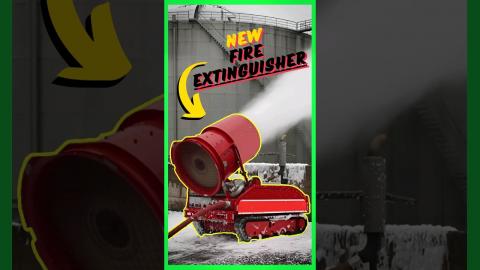 This New Fire Extinguisher Is A Beast ???????? #tools #gadgets #satisfying #shorts