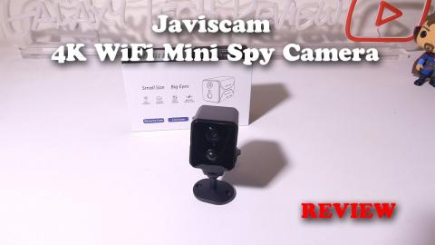 Javiscam 4K WiFi Mini Spy Camera REVIEW