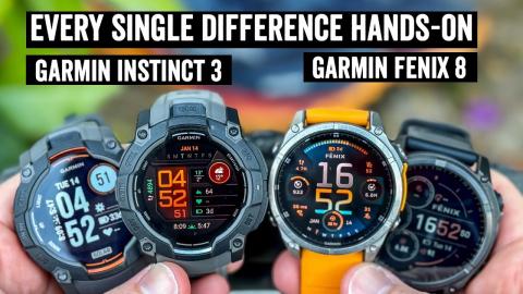 Garmin Instinct 3 vs Fenix 8: Every single difference explained!