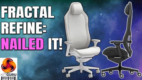 Fractal Design Refine - their first chair!