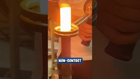 Satisfying High Frequency Induction Heating ???????? #new #satisfying #tech #technology #shorts #tre