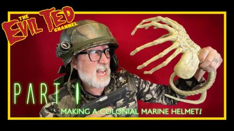 Making a Colonial Marine Helmet  Part: 1