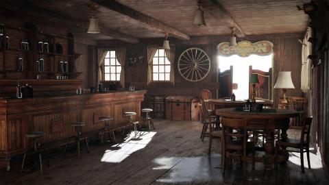 Saloon Interior Pack | Get it on Fab