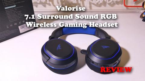 Valorise UG-08S 7.1 Surround Sound RGB Wireless Gaming Headset REVIEW