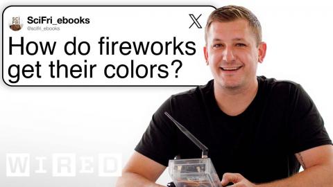 Pyrotechnician Answers Fireworks Questions From Twitter | Tech Support | WIRED