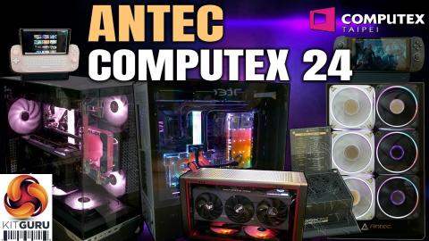 Computex 2024: ANTEC - A lot of new CASES on show