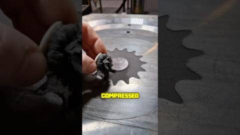 Make Solid Metal From Powder Without Melting!????????#tools #youtubeshorts #youtube