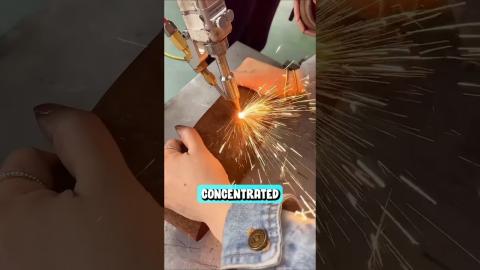 Satisfying Laser Welding Technique ???????? #new #technology #tech #satisfying #shorts #trending #yt