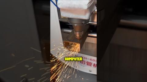 Satisfying Laser Cutting ???????? #inventions #satisfying #shorts #trending #amazing #viralvideo