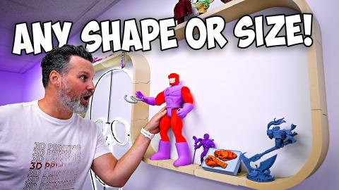 SHELFINITY! 3D Printable Custom Shelves