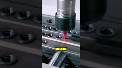 CNC Drilling Is So Satisfying????????????????#youtubeshorts #ytshorts #satisfying