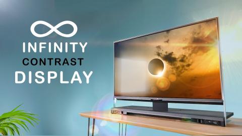 How to make an "Infinity Contrast" TV -  with 100% recycled parts