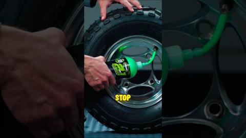 This Is How Multi Seal Tire Sealant Works ???????????????? #shorts #new #inventions #trending #satis