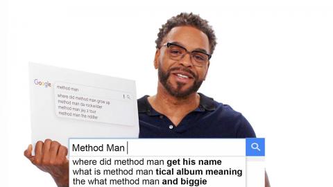 Method Man Answers The Web's Most Searched Questions | WIRED