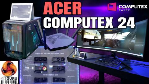 Computex 2024: ACER - Predator Z57, GPU's, monitors, laptops and more