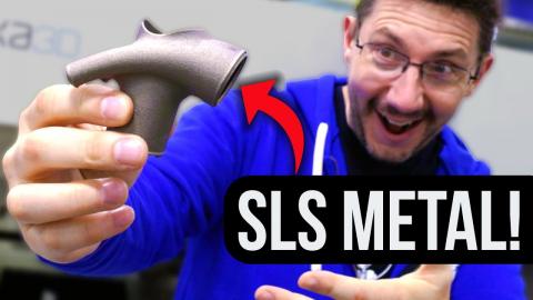 DEEP INSIDE an Industrial SLS 3D Printer!