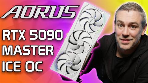 GIGABYTE AORUS MASTER ICE OC RTX 5090 Review [Benchmarks | Power | Thermals]