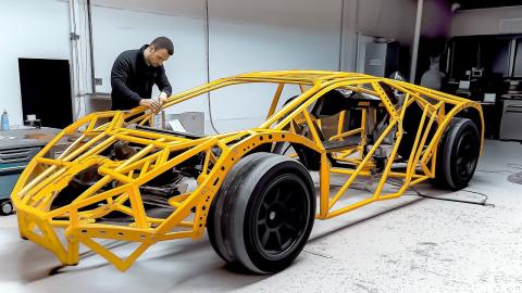 Man Builds Electric Supercar from Start to Finish by @electricsupercar