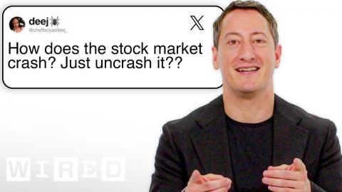 Stock Trader Answers Stock Market Questions From Twitter | Tech Support | WIRED