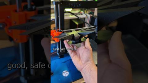 Prusa MK4S Overhang Test Results