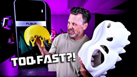 FLSUN S1 3D Printer - is it TOO FAST?!