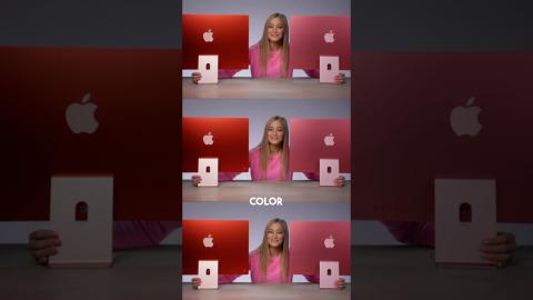 Pink vs Red iMac / Glossy vs Nanotexture