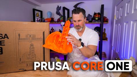 Prusa Core One Unboxing and First Reactions - BTS